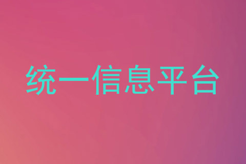 统一信息平台