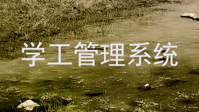 学工管理系统