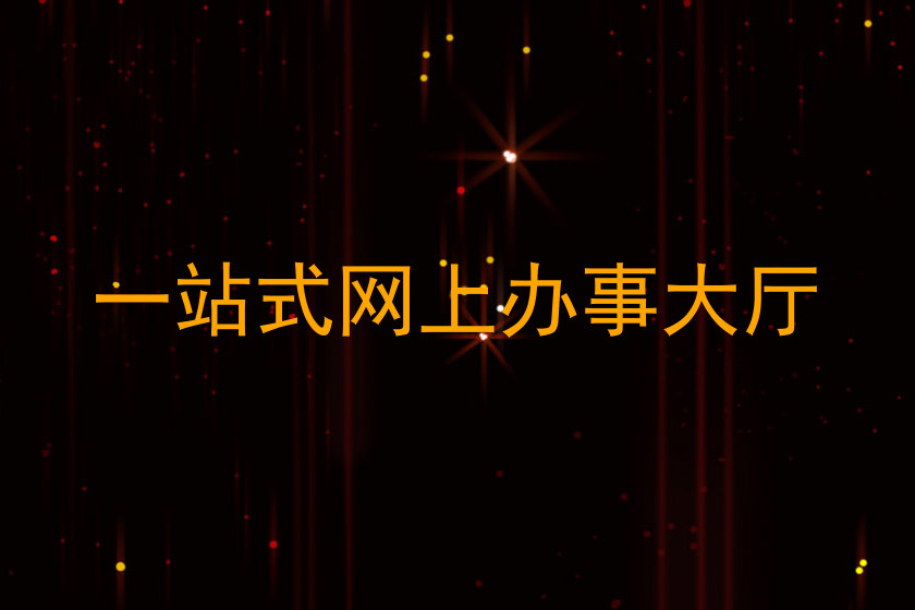 一站式网上办事大厅