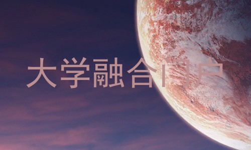 大学融合门户