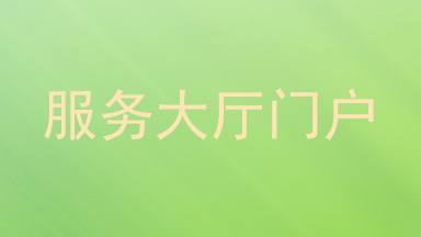 服务大厅门户