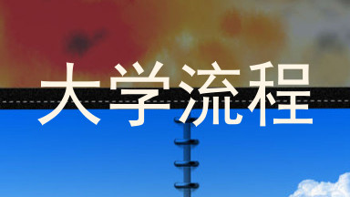大学流程
