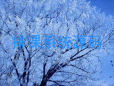 排课系统源码