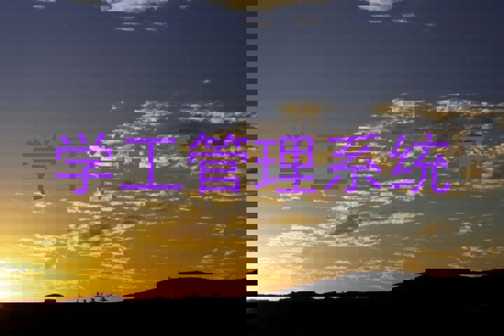 学工管理系统