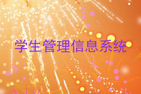 学生管理信息系统