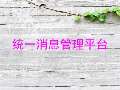 统一消息管理平台