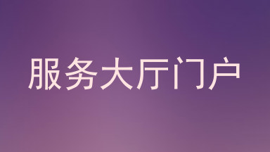 服务大厅门户