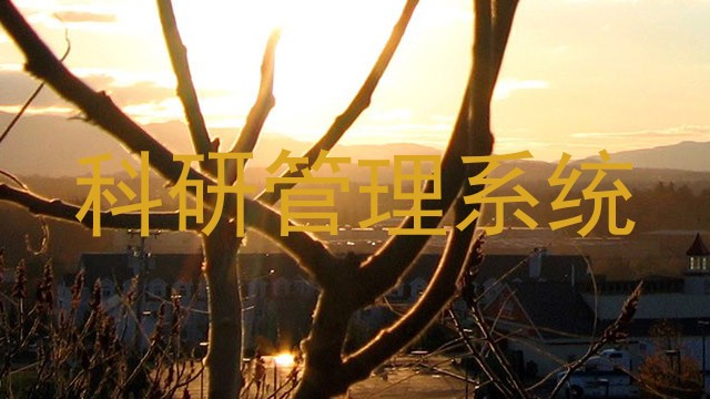 科研管理系统