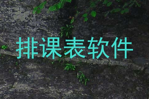 排课表软件