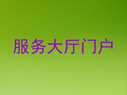 服务大厅门户