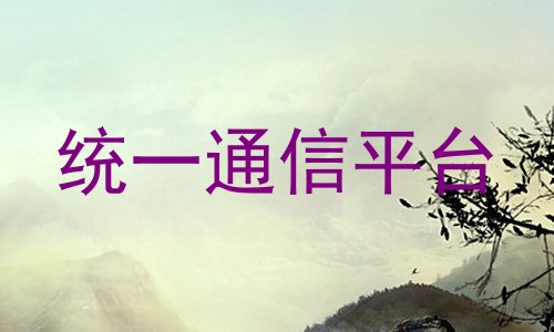 统一通信平台