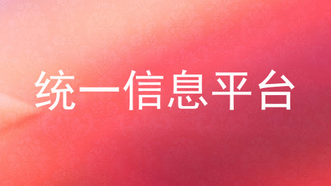 统一信息平台