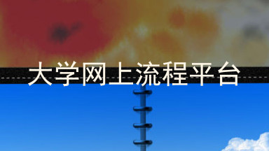 大学网上流程平台