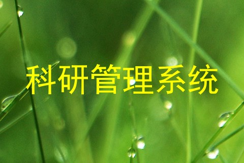 科研管理系统