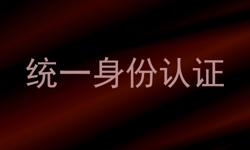 统一身份认证