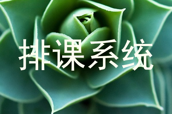 排课系统