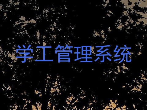 学工管理系统