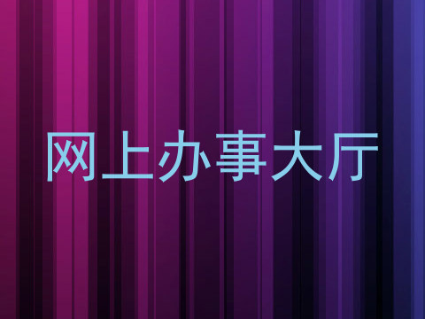 网上办事大厅