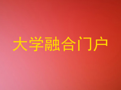 大学融合门户