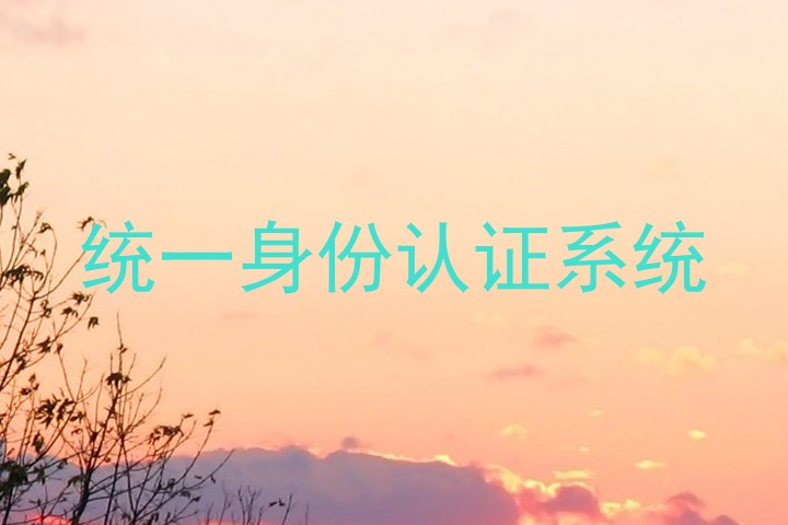 统一身份认证系统