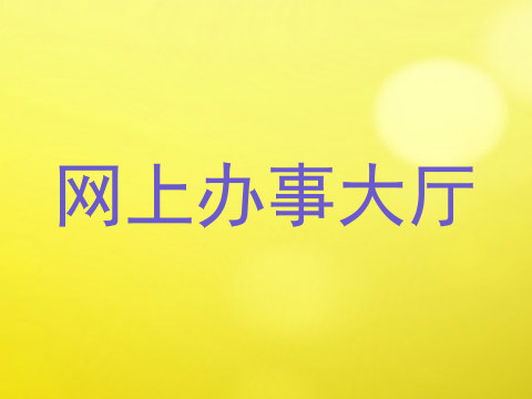 网上办事大厅