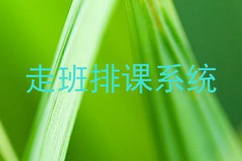 走班排课系统