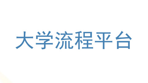 大学流程平台