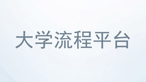 大学流程平台