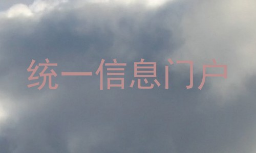 统一信息门户