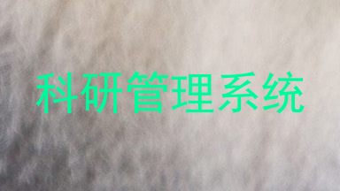 科研管理系统