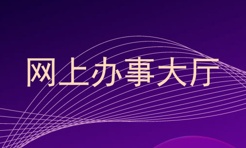 网上办事大厅
