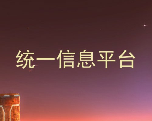 统一信息平台