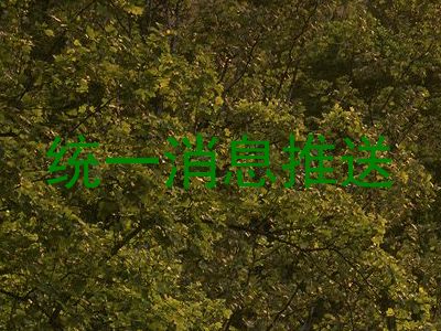 统一消息推送