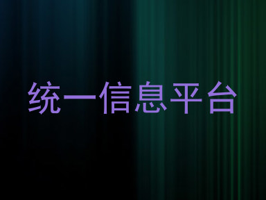 统一信息平台