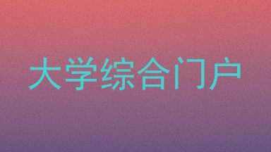 大学综合门户