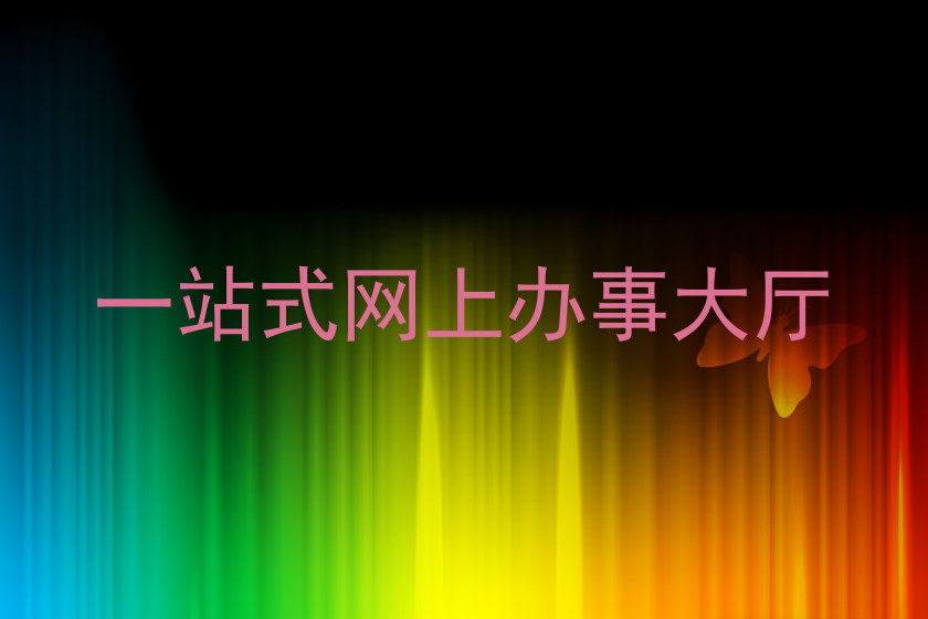 一站式网上办事大厅