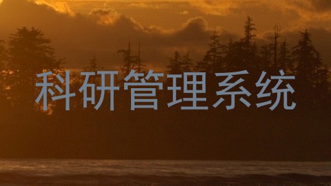 科研管理系统