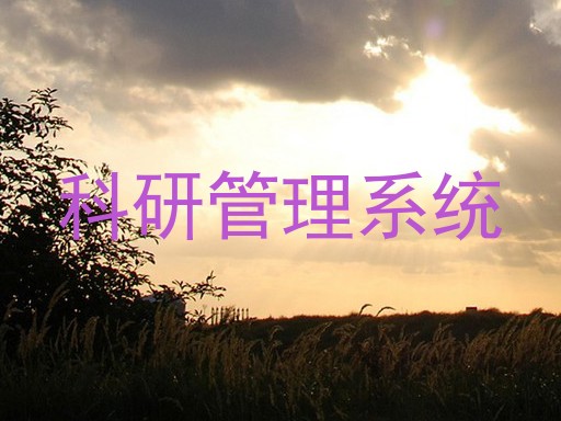 科研管理系统