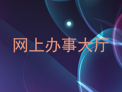 网上办事大厅