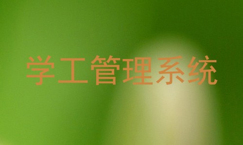 学工管理系统