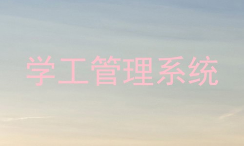 学工管理系统