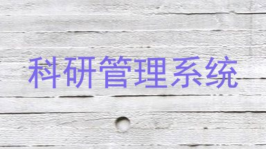 科研管理系统