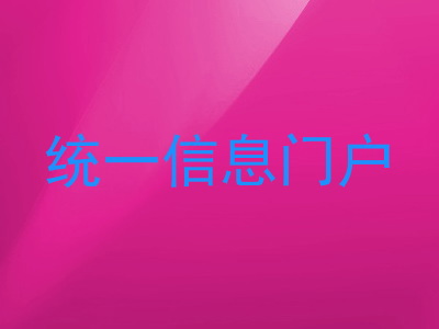 统一信息门户