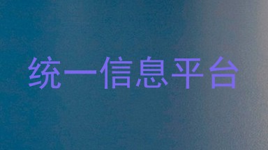 统一信息平台