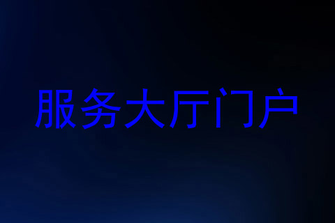 服务大厅门户