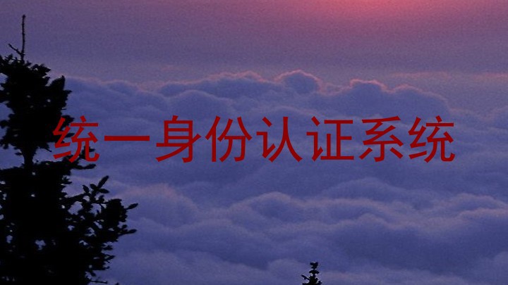 统一身份认证系统