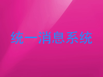 统一消息系统