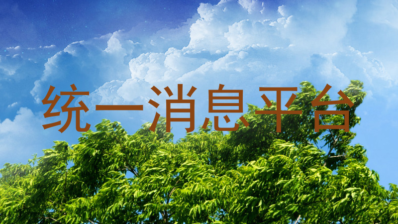 统一消息平台