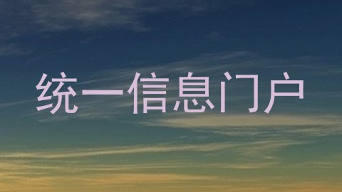 统一信息门户