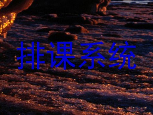 排课系统